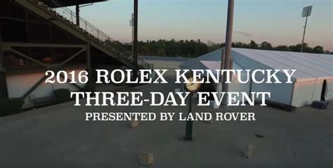 Rolex Kentucky Cross Country Course Preview 